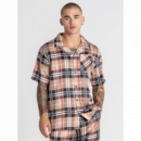 Camisa Gk British Satin Multi  GIANNIKAVANAGH