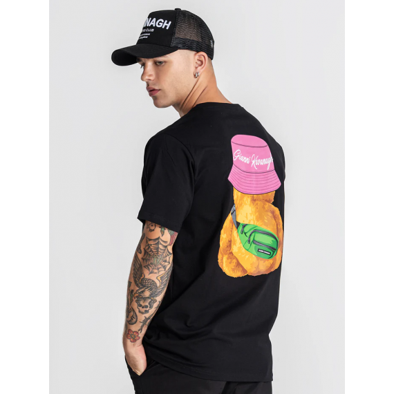 Camiseta Gk Bear Tee Negro  GIANNIKAVANAGH