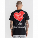 Camiseta Gk Black Heart Negro  GIANNIKAVANAGH