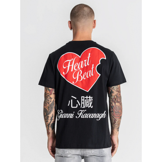 Camiseta Gk Black Heart Negro  GIANNIKAVANAGH
