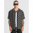 Camisa Gk Nature Knit Negro  GIANNIKAVANAGH