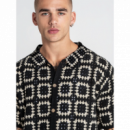 Camisa Gk Nature Knit Negro  GIANNIKAVANAGH