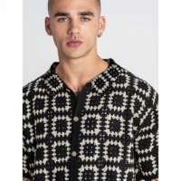 Camisa Gk Nature Knit Negro  GIANNIKAVANAGH
