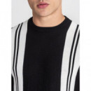 Camiseta Gk Tower Knit Negro  GIANNIKAVANAGH