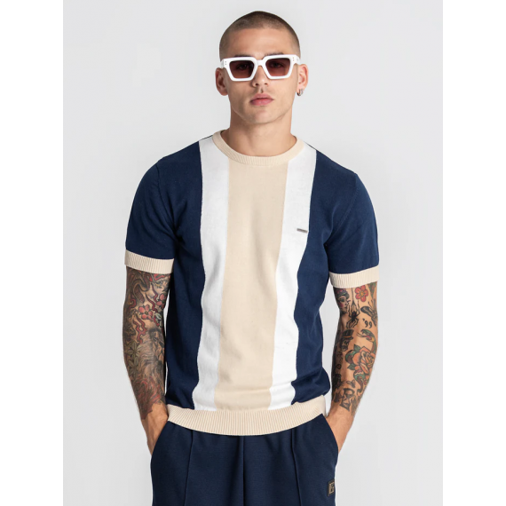 Camiseta Gk Tower Knit Navy  GIANNIKAVANAGH