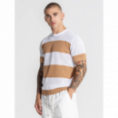 Camiseta Gk Striped Knit Marrón  GIANNIKAVANAGH