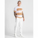 Camiseta Gk Striped Knit Marrón  GIANNIKAVANAGH