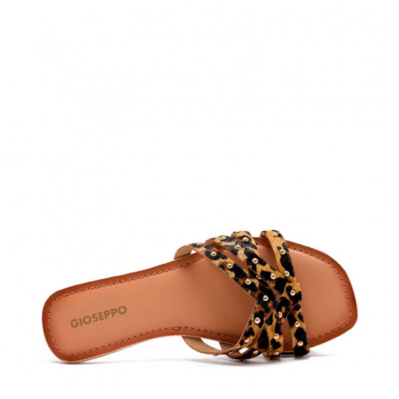 Sandalias Piel Leopardo Isabelle  GIOSEPPO