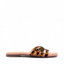 Sandalias Piel Leopardo Isabelle  GIOSEPPO