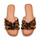 Sandalias Piel Leopardo Isabelle  GIOSEPPO