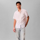CAMISA SOLID CAUSAL LINEN CLASSIC