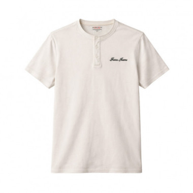 Camiseta Slim Fit Ribbed Henley