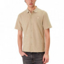 CAMISA YARN DYED WAFFLE KNIT TOP