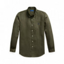 Camisa de lino Custom Fit