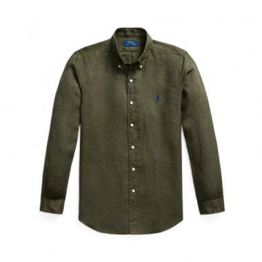 Camisa de lino Custom Fit