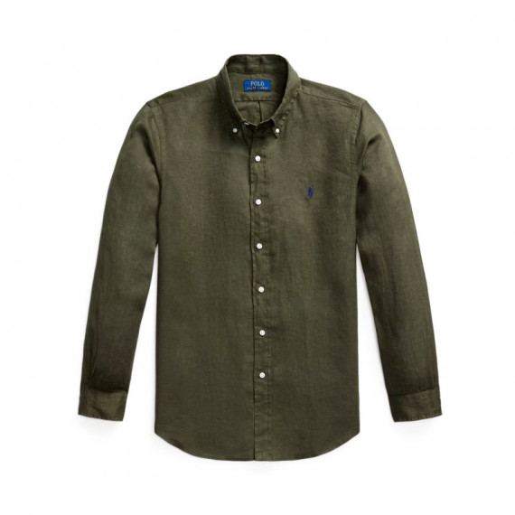 Camisa de lino Custom Fit