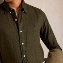 Camisa de lino Custom Fit