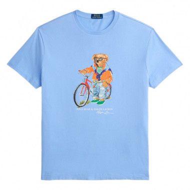Camiseta Custom Slim Fit con Polo Bear