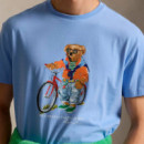 Camiseta Custom Slim Fit con Polo Bear