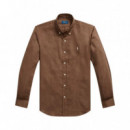 Camisa de lino Custom Fit