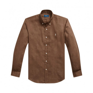 Camisa de lino Custom Fit