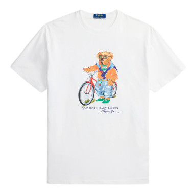 Camiseta Custom Slim Fit con Polo Bear