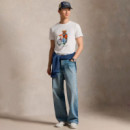 Camiseta Custom Slim Fit con Polo Bear