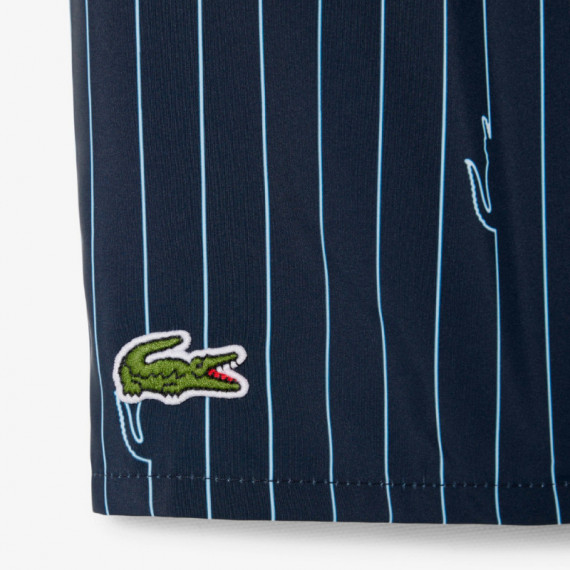 Short de Baño con Estampado de Cocodrilos  LACOSTE