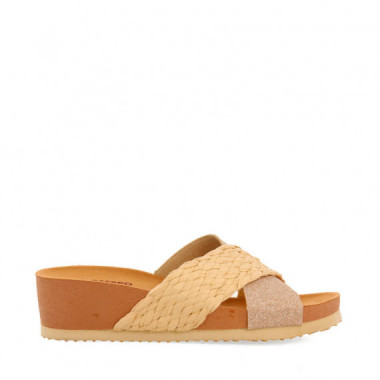 Sandalias Con Cu&ntilde;a Tipo Bio Y Tiras Goulds
