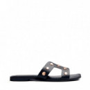 Sandalias Piel Tachas Millston