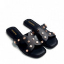 Sandalias Piel Tachas Millston