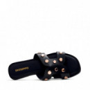 Sandalias Piel Tachas Millston