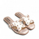 Sandalias Piel Tachas Millston