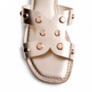 Sandalias Piel Tachas Millston