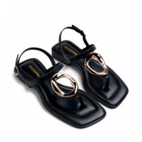 Sandalias Piel Joya Matuu  GIOSEPPO