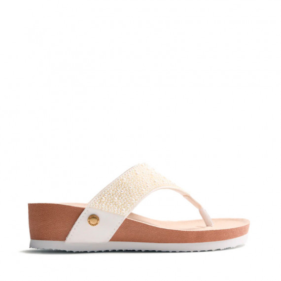 Sandalias Bio Cuña Perlas Orrington