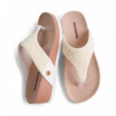 Sandalias Bio Cuña Perlas Orrington