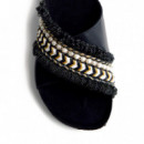 Sandalias Bio Cuña Abalorios Wadena