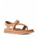 Sandalias GoldenGaze con tira en el dedo