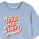 Camiseta de Manga Corta Estampada Kids  ZADIG & VOLTAIRE