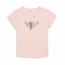 Camiseta con Pedrería Kids  ZADIG & VOLTAIRE
