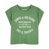 Camiseta Estampada Kids  ZADIG & VOLTAIRE