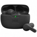 JBL Auriculares Inalambricos Wave Beam Negro Estuche de Carga/ Aut. 32H