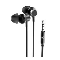 ENERGY SISTEM Auriculares Intrauditivos Metallized Negros Microfono