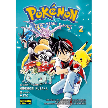 POKEMON 02. ROJO, VERDE Y AZUL 02 (NUEVO PVP)