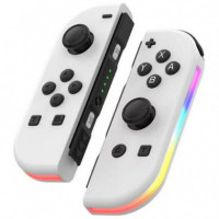 GENERICO NINTENDO GAMEPAD SWITCH JOY-CON BLANCO CON RGB