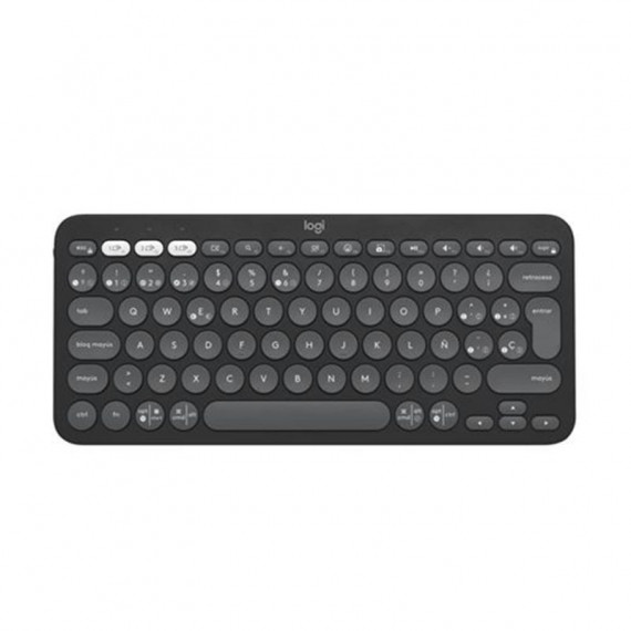 LOGITECH TECLADO INALAMBRICO PEBBLE KEYS 2  K308S GRAFITO