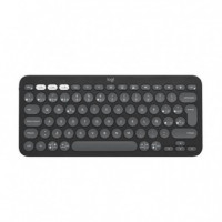 LOGITECH TECLADO INALAMBRICO PEBBLE KEYS 2  K308S GRAFITO