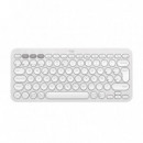 LOGITECH TECLADO INALAMBRICO PEBBLE KEYS 2  K308S BLANCO