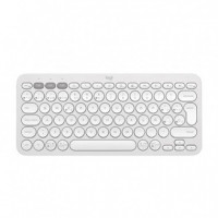 LOGITECH TECLADO INALAMBRICO PEBBLE KEYS 2  K308S BLANCO